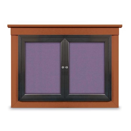 United Visual Products Letterboard, Burgundy/Cherry UV2620O-CHERRY-BURGUN